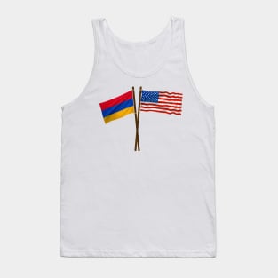 American Armenian Flag Tank Top